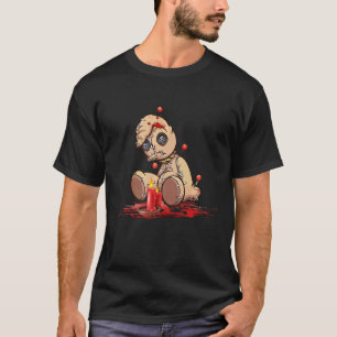 Niedlicher Voodoo Teddy Bären Dolls Beängstigend A T-Shirt