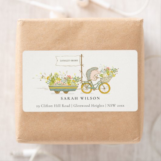 Niedlicher, vor Ort gezüchteter Igel Blumenradadre (Insitu)