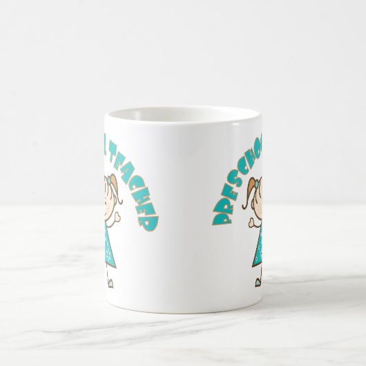 Niedlicher Vorschullehrer Kaffeetasse (Mittel)