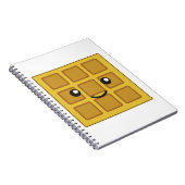 Niedlicher Waffel Notizblock (Rechte Seite)