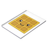 Niedlicher Waffel Notizblock (Linke Seite)