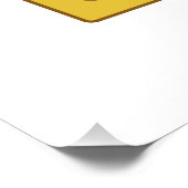 Niedlicher Waffel Poster (Ecke)