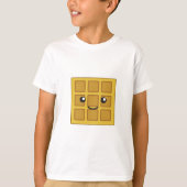 Niedlicher Waffel T-Shirt (Vorderseite)