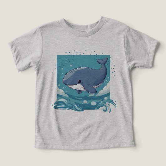 Niedlicher Wal (Design Vorderseite)