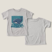 Niedlicher Wal (Design Vorderseite & Rückseite)