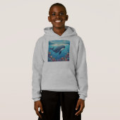 Niedlicher Wal Hoodie (Vorne ganz)