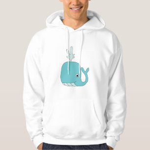 Niedlicher Wal Hoodie