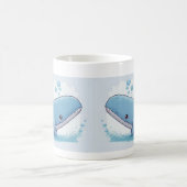 Niedlicher Wal Kaffeetasse (Mittel)
