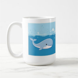 Niedlicher Wal Kaffeetasse