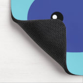 Niedlicher Wal Mousepad (Ecke)