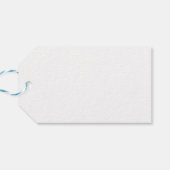 Niedlicher Wal Personalisiert Geschenkanhänger (Rückseite Horizontal)