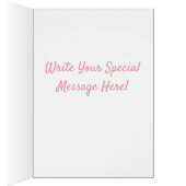 Niedlicher Wal sind Sie Bergwerk-Valentinstag-Gruß (Innen (Rechts))