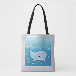 Niedlicher Wal Tasche