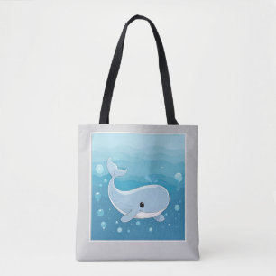 Niedlicher Wal Tasche