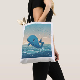 Niedlicher Wal Tasche