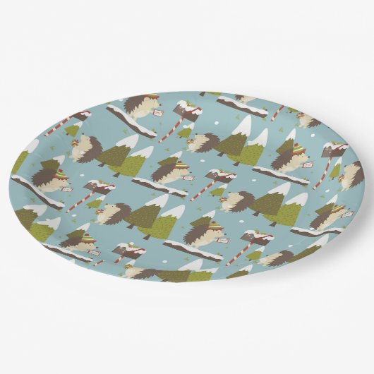 Niedlicher Wald Pappteller (Schrägansicht)