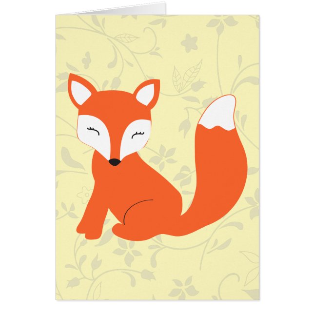 Niedlicher WaldbabyFox (Vorne)