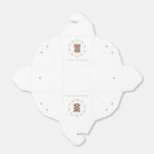 Niedlicher Waldbär Eukalyptus Floral Geburtstag Geschenkschachtel (Ungefaltet)