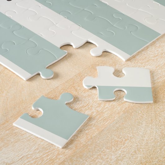 Niedlicher Waldfox auf dem Schlachtfeld Grünstreif Puzzle (Seite)