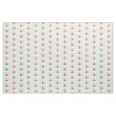 Niedlicher WaldFox scherzt personalisiertes Gewebe Stoff (Yard (91,4 cm))
