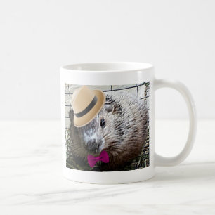 Niedlicher Waldmurmeltier-Cartoon! Kaffeetasse