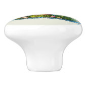 Niedlicher Waldtierfreund Keramikknauf (Seitenansicht)