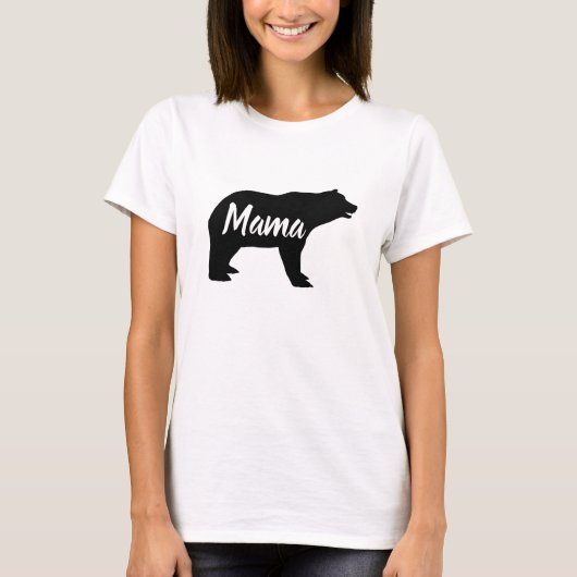 niedlicher Waldtiermama T-Shirt (Vorderseite)