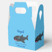 Niedlicher Walhai-Happy Cartoon-Abbildung Geschenkschachtel (Geöffnet)