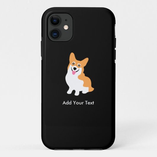 Niedlicher WaliserPembrokecorgi-Welpe Case-Mate iPhone Hülle (Rückseite)