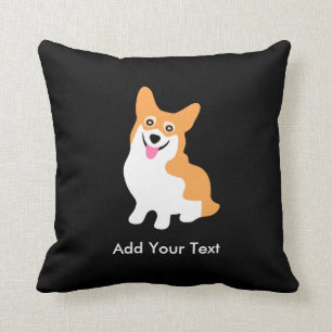 Niedlicher WaliserPembrokecorgi-Welpe Kissen
