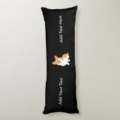 Niedlicher WaliserPembrokecorgi-Welpe Seitenschläferkissen (Rückseite (Vertikal))