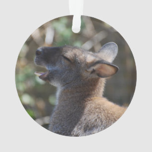 Niedlicher Wallaby Ornament
