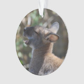 Niedlicher Wallaby Ornament (Vorderseite)