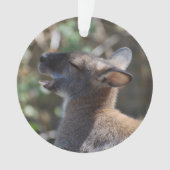 Niedlicher Wallaby Ornament (Vorderseite)