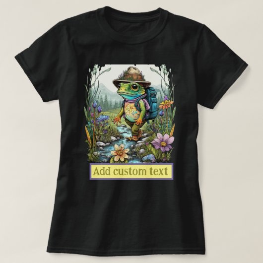 Niedlicher Wanderfroschwald, Toad Lovers T-Shirt (Design vorne)