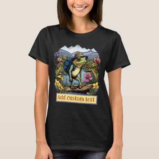 Niedlicher Wanderfroschwald, Toad Lovers T-Shirt (Vorderseite)