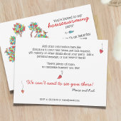 Niedlicher Wasserfarbenbaum Einladung