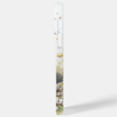 NIEDLICHER WASSERFARBENBROWN UND WEISSER BEAGLE PU Case-Mate iPhone HÜLLE (Rückseite / Links)