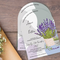 Niedlicher Wasserfarbenlavender sticht bei einer B