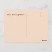 Niedlicher Wassermelon Kangaroo hinzufügen Postkarte (Rückseite)