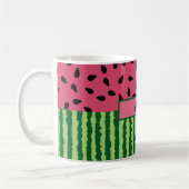 Niedlicher Wassermelonring und Personalisiertes Sa Kaffeetasse (Links)