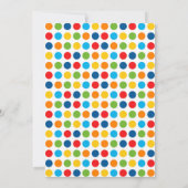 Niedlicher Wasserpark - Geburtstagsthema Einladung (Rückseite)