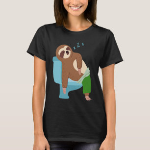 Niedlicher Wasserüberlauf an der Schleppbadewanne T-Shirt
