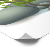 niedlicher Wasservogel Poster (Ecke)