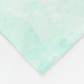 Niedlicher Watercolor Fleecedecke (Ecke)