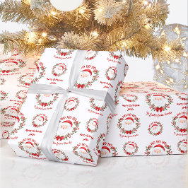 Niedlicher Weihnachts-Umschlag Geschenkpapier