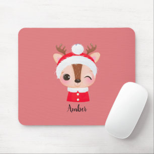 Niedlicher Weihnachts-Weihnachtsmeister Mousepad
