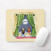 Niedlicher Weihnachtsabend Kind & Kitty Cat Wasser Mousepad (Mit Mouse)