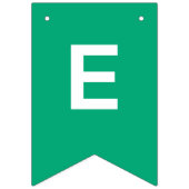 Niedlicher Weihnachtsalligator Santa Xmas Party Wimpelkette (Zweite Fahne)