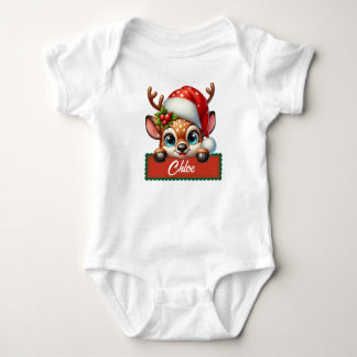 Niedlicher Weihnachtsanzug Baby Strampler
